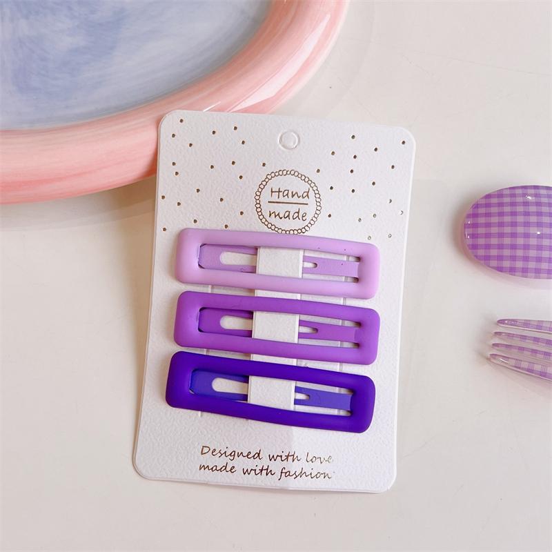 3pcs/set Frosted Star BB Hair Clips Metal Candy Color Hair Accessories Mini Hairpins Women Girl Side Clip Pentagram Hairpin
3pcs/set Frosted Star BB Hair Clips Metal Candy Color Hair Accessories Mini Hairpins Women Girl Side Clip Pentagram Hairpin
