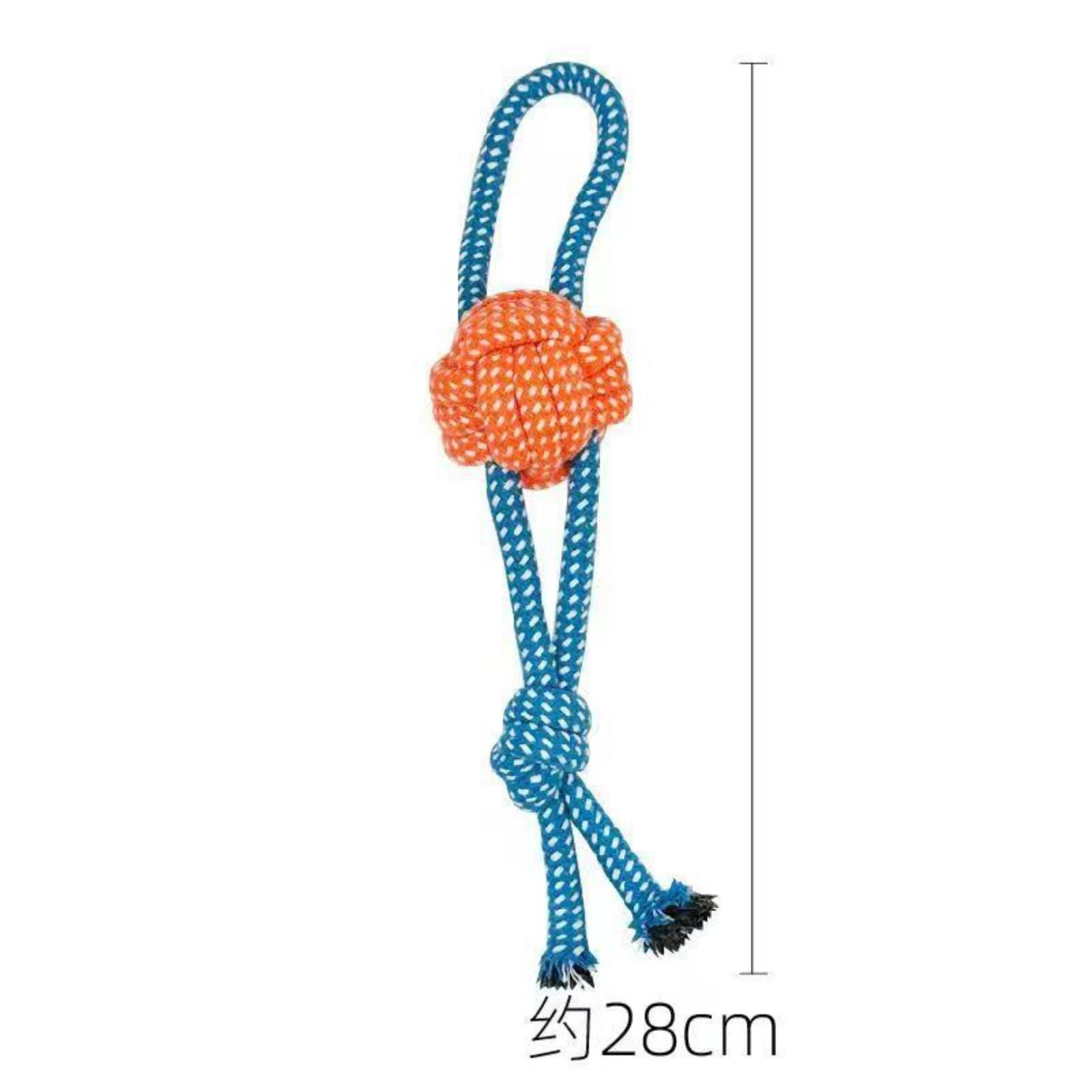 Durable Dog Chew Toy Rope with Single Knot Ball for Teeth Cleaning and Interactive Play Suitable for Medium and Large Dogs One Size
Durable Dog Chew Toy Rope with Single Knot Ball for Teeth Cleaning and Interactive Play Suitable for Medium and Large Dogs One Size