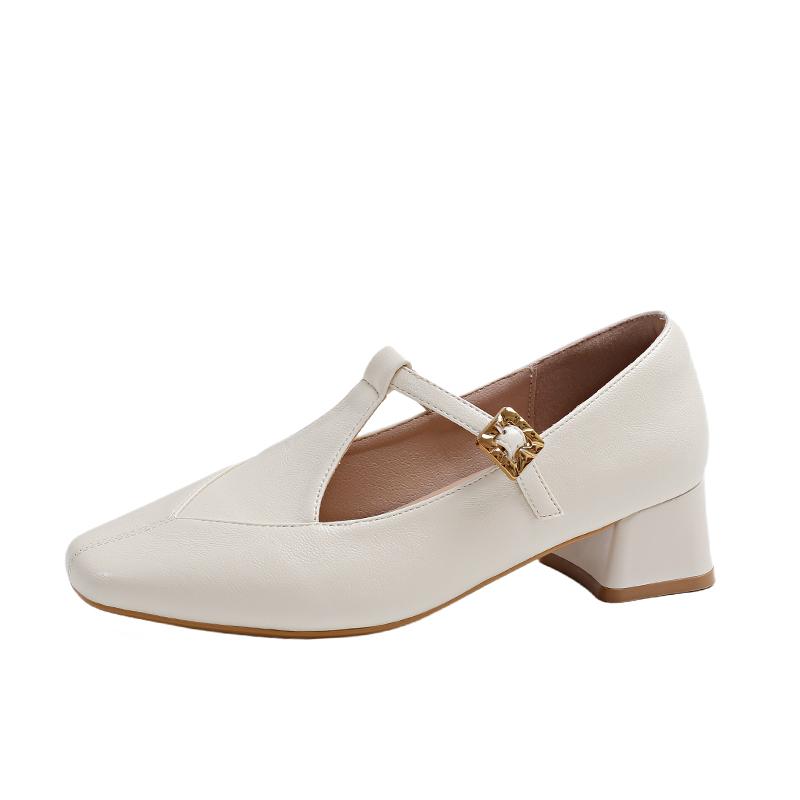 Fashion Block Heel Single Shoes Autumn New Square Toe Shallow Mouth One Belt Soft Sole Non-slip Wear-resistant Kitten Heel Shoes 40 бежевый
Fashion Block Heel Single Shoes Autumn New Square Toe Shallow Mouth One Belt Soft Sole Non-slip Wear-resistant Kitten Heel Shoes 40 бежевый