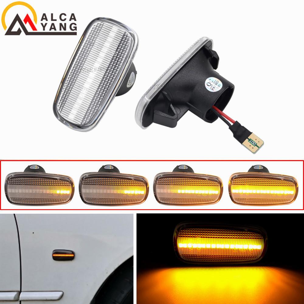 2Piece Flowing Turn Signal Light for Toyota Land Cruiser Prius Kluger Wish RAV4 Altezza Isis Lexus IS 200 300 Side Marker Lamp
2Piece Flowing Turn Signal Light for Toyota Land Cruiser Prius Kluger Wish RAV4 Altezza Isis Lexus IS 200 300 Side Marker Lamp