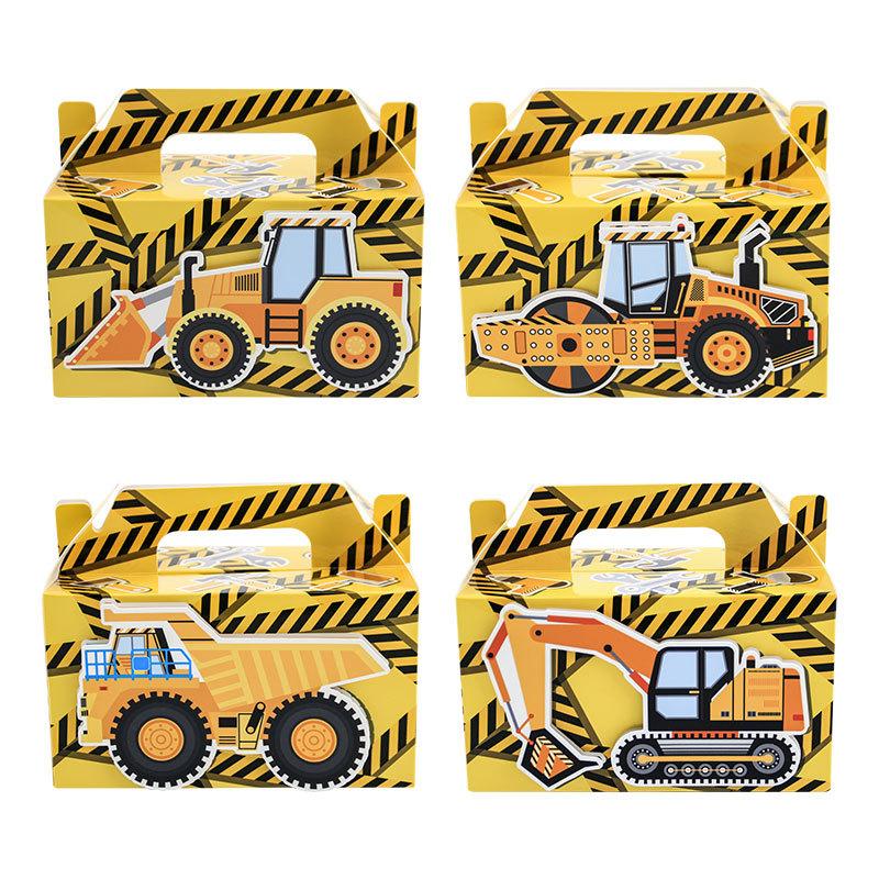 Gift Packaging Box, Construction Construction Vehicle Excavator, Portable Paper Box, Children S Gift Box, Hand-Held Candy Box
Gift Packaging Box, Construction Construction Vehicle Excavator, Portable Paper Box, Children S Gift Box, Hand-Held Candy Box