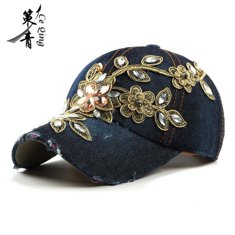 Hat Ladies Spring Summer Outdoor Sun Hat Handmade Diamond Gold Wire Flower Dot Diamond Baseball Cap Peaked Cap Cowboy Hat Adjustable
Hat Ladies Spring Summer Outdoor Sun Hat Handmade Diamond Gold Wire Flower Dot Diamond Baseball Cap Peaked Cap Cowboy Hat Adjustable
