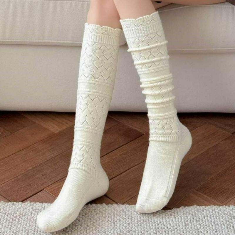 Fashion Retro Women s Hollow Knitted Leg Socks for Women Soft Warm Home Long Tube Socks Autumn Winter Stockings Boots Sockings One Size молоко, білий колір
Fashion Retro Women s Hollow Knitted Leg Socks for Women Soft Warm Home Long Tube Socks Autumn Winter Stockings Boots Sockings One Size молоко, білий колір