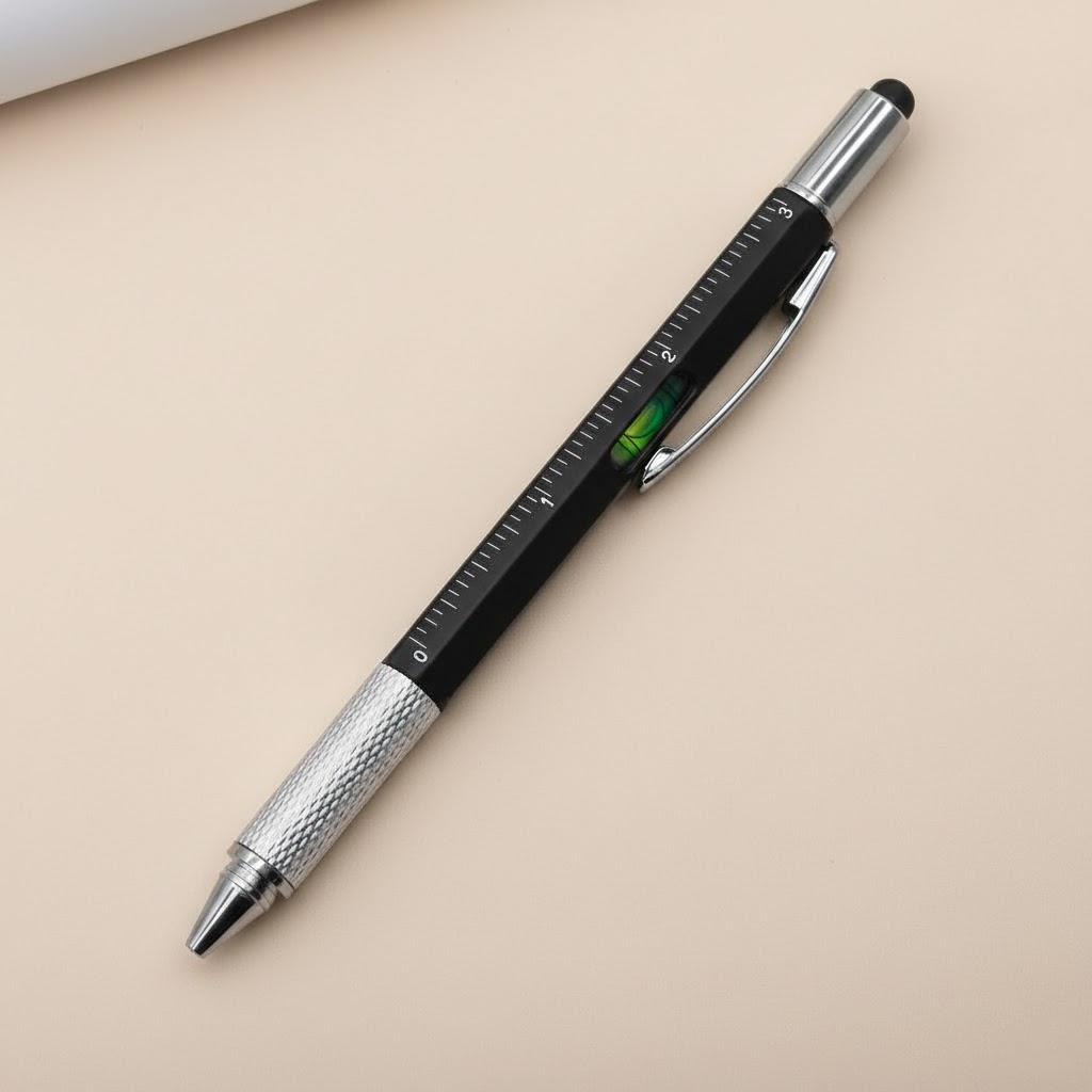 Portable Multifunctional Ballpoint Pen Ruler Stylus Screwdriver Level Writing Tool Office School чёрный
Portable Multifunctional Ballpoint Pen Ruler Stylus Screwdriver Level Writing Tool Office School чёрный