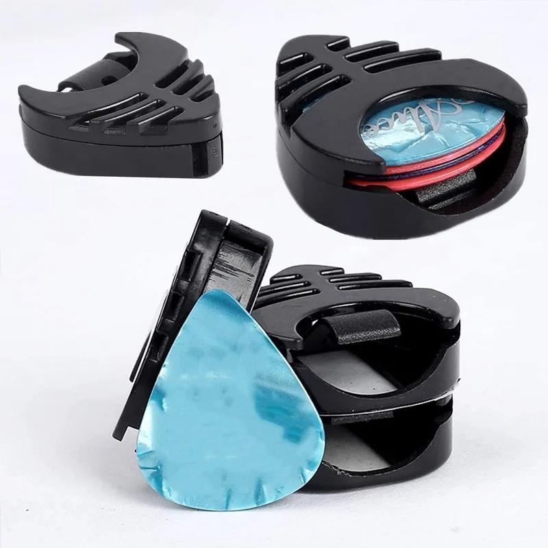 2Pcs Guitar Pick Holders Plastic Stick-on Guitar Pick Case Celluloid Mediator Holders Electric Guitar Accessories for Bass Ukule
2Pcs Guitar Pick Holders Plastic Stick-on Guitar Pick Case Celluloid Mediator Holders Electric Guitar Accessories for Bass Ukule