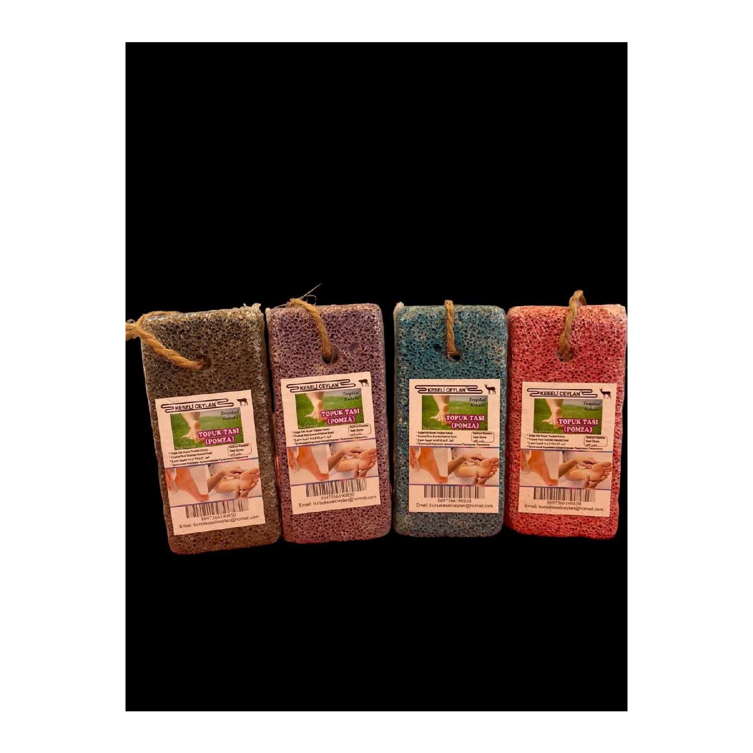 Heel Stone Foot Care Pumice Stone 4 Pieces 
Heel Stone Foot Care Pumice Stone 4 Pieces