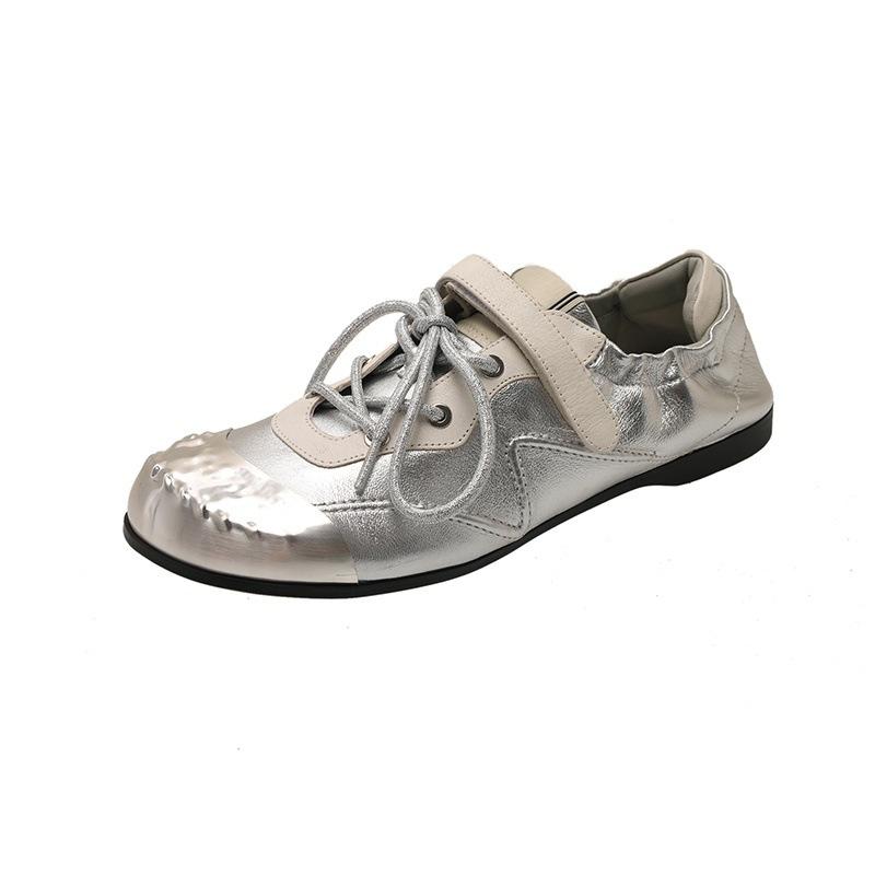 Increase height German training shoes women s shoes 2025 spring new comfortable soft sole light ballet casual sports board shoes women s tide 40 серебряный
Increase height German training shoes women s shoes 2025 spring new comfortable soft sole light ballet casual sports board shoes women s tide 40 серебряный