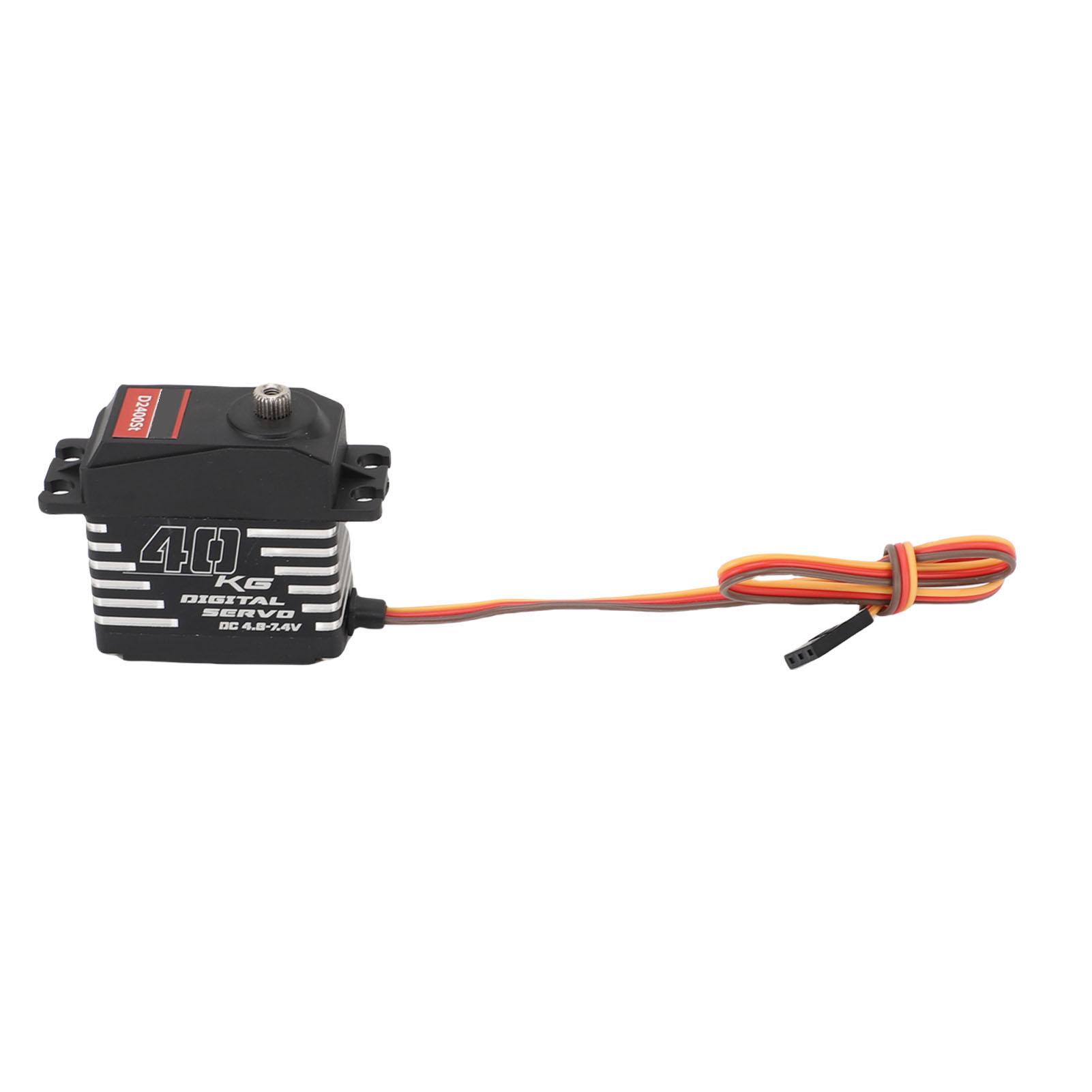 Цифровий сервопривід високого крутного моменту DC4.87.4V з можливістю повороту на 180 градусів для RC автомобіля, вантажівки, гусеничного всюдихода, човна, робота
Цифровий сервопривід високого крутного моменту DC4.87.4V з можливістю повороту на 180 градусів для RC автомобіля, вантажівки, гусеничного всюдихода, човна, робота