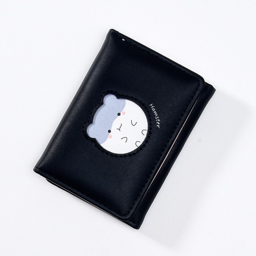 Printing Hamster Short Wallet Pu Leather Card Holder Cute Folding Purse Travel чорний
Printing Hamster Short Wallet Pu Leather Card Holder Cute Folding Purse Travel чорний