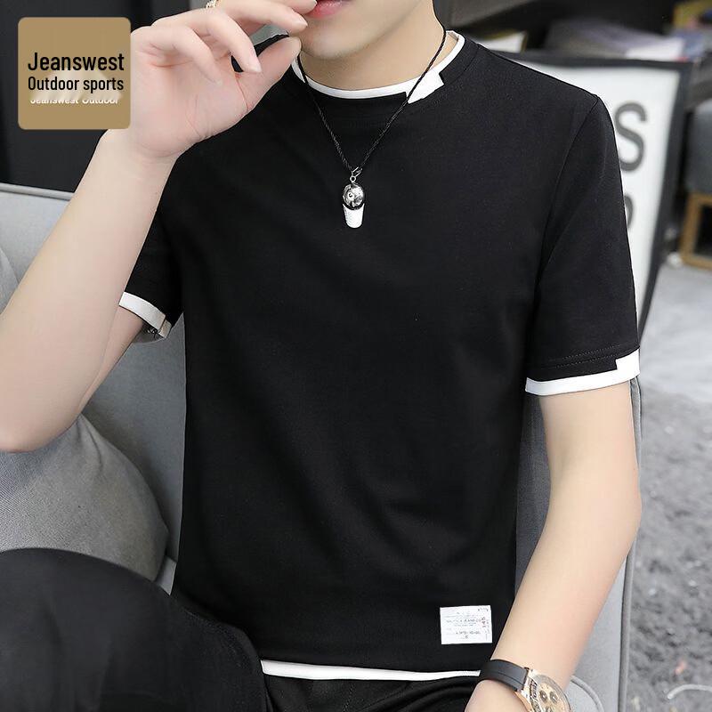 Zhenweis Men s Summer Casual Short Sleeve T-Shirt L
Zhenweis Men s Summer Casual Short Sleeve T-Shirt L