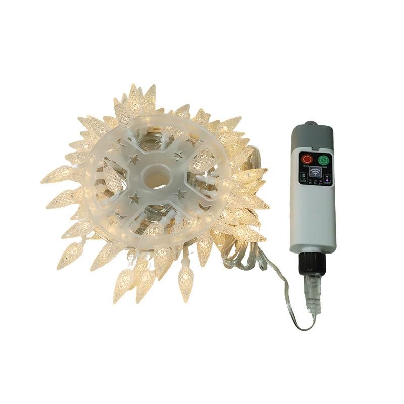 Cadena de luces LED recargable por USB con control remoto para decoración de fiestas y camping
Cadena de luces LED recargable por USB con control remoto para decoración de fiestas y camping