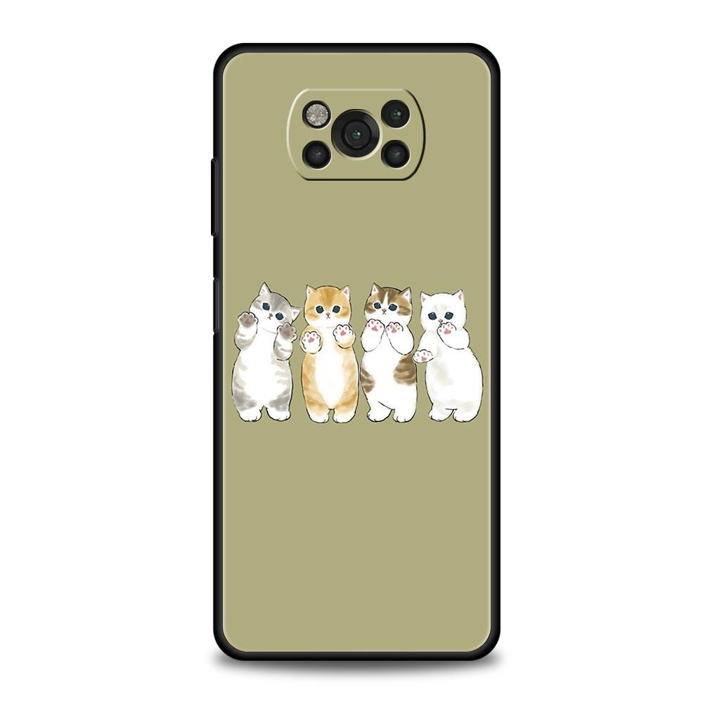 Phone Case for Xiaomi Poco F7 F6 F5 F4 F3 X7 X6 X5 X4 X3 NFC M4 C51 C55 GT 5G Soft TPU Cover Capas Cute Animals Cat Cartoon Bags Poco X5
Phone Case for Xiaomi Poco F7 F6 F5 F4 F3 X7 X6 X5 X4 X3 NFC M4 C51 C55 GT 5G Soft TPU Cover Capas Cute Animals Cat Cartoon Bags Poco X5