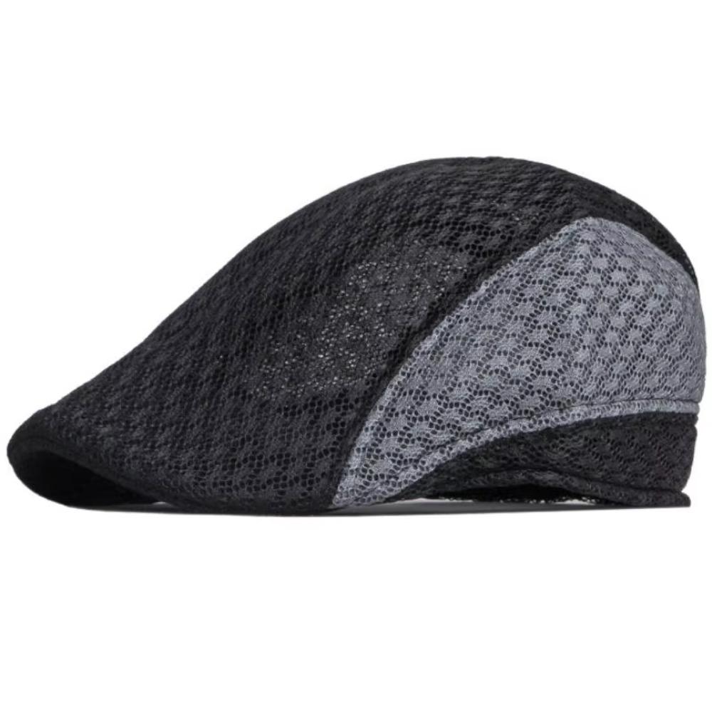 Hollow Design Mesh Flat Caps Quick-drying Berets Hat For Men Summer Beret Cap Spring Season серый/чёрный
Hollow Design Mesh Flat Caps Quick-drying Berets Hat For Men Summer Beret Cap Spring Season серый/чёрный