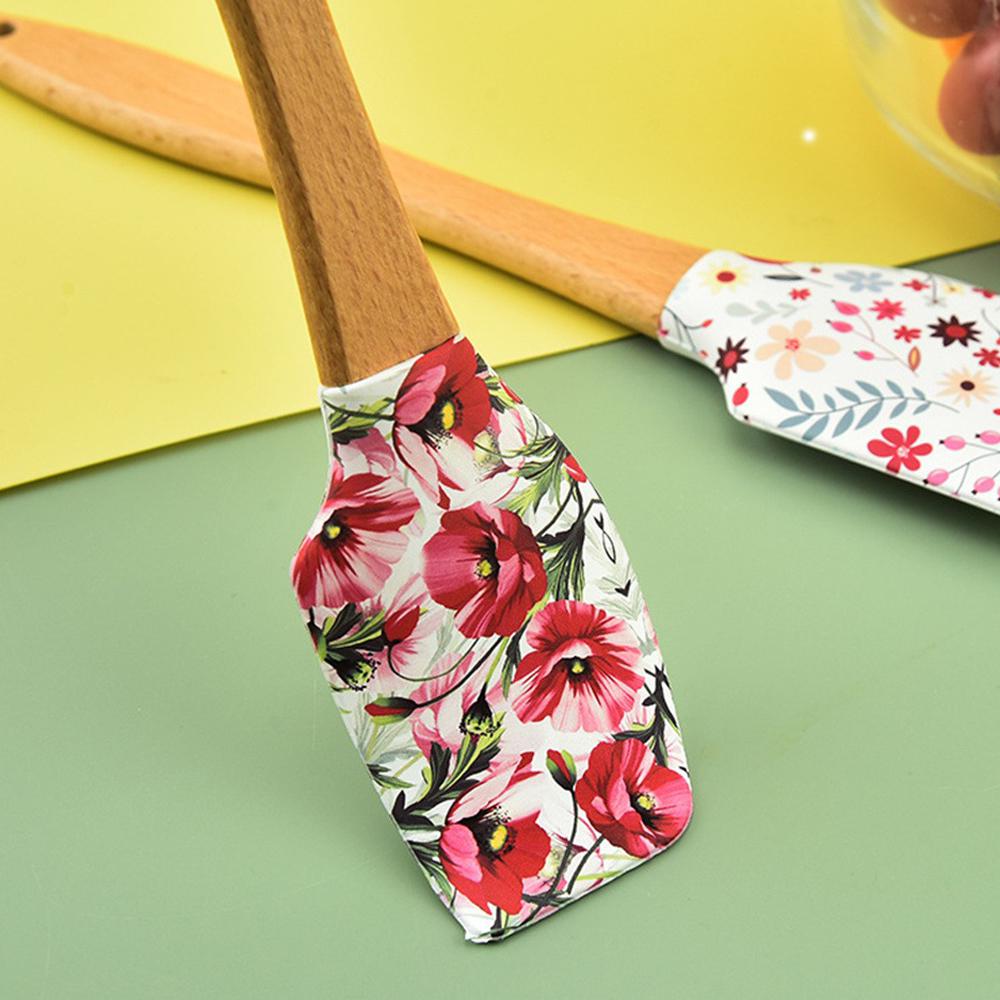 Color Scraper Non Stick Kitchen Tools Comfort Handle Double-sided Radian Cake Tools Silicone Spatula Color Baking 25*5cm
Color Scraper Non Stick Kitchen Tools Comfort Handle Double-sided Radian Cake Tools Silicone Spatula Color Baking 25*5cm