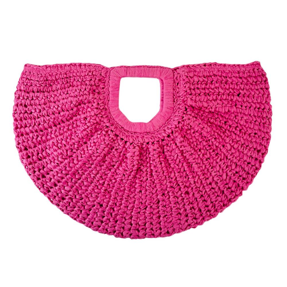 Women Handmade Straw Tote Bag Large Capacity Vintage Woven Handbag Solid Color Simple Weaving Wrist Bag Female Daily Bag
Women Handmade Straw Tote Bag Large Capacity Vintage Woven Handbag Solid Color Simple Weaving Wrist Bag Female Daily Bag