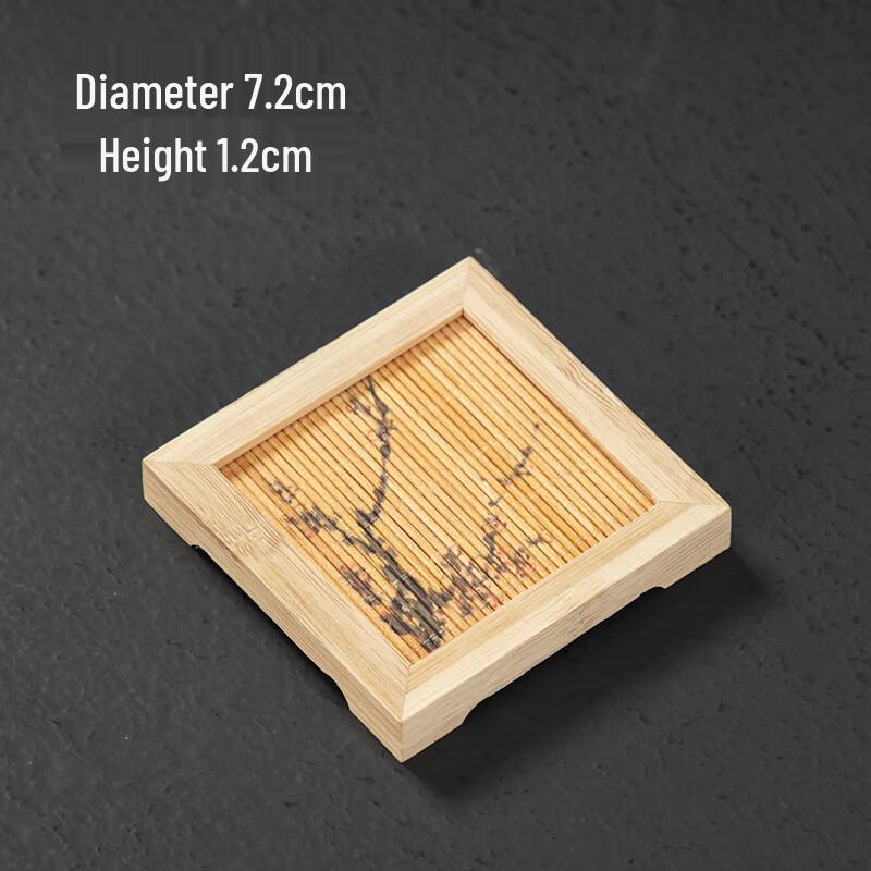 VAKADA Bamboo Cloisonné Coaster Set
VAKADA Bamboo Cloisonné Coaster Set