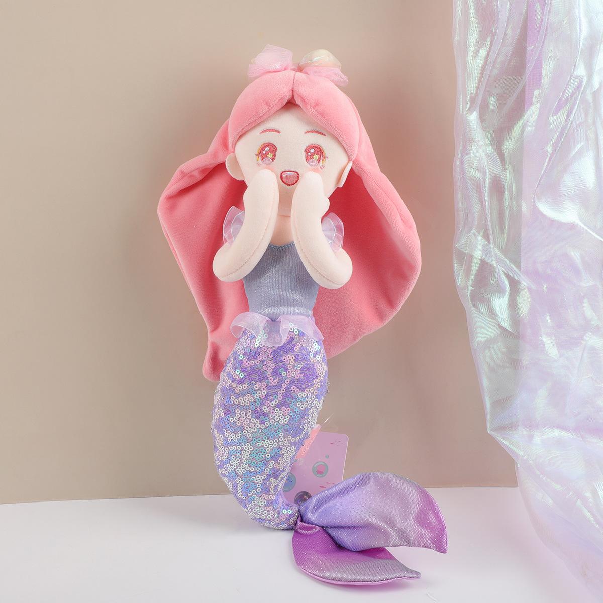 New Doll Mermaid Princess Ragdoll Girl Doll Plush Toy Doll Doll Doll 40cm
New Doll Mermaid Princess Ragdoll Girl Doll Plush Toy Doll Doll Doll 40cm