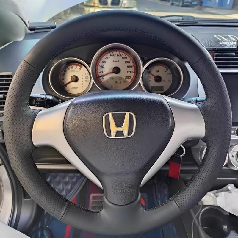 hand stitched non-slip suede leather car steering wheel cover For Honda City Jazz Fit 2007 2008 Auto Parts leather
hand stitched non-slip suede leather car steering wheel cover For Honda City Jazz Fit 2007 2008 Auto Parts leather