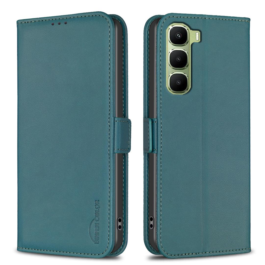For Infinix Hot 60 Pro 4G Case BINFEN COLOR BF31 PU Leather Flip Folio Phone Wallet Cover Green
For Infinix Hot 60 Pro 4G Case BINFEN COLOR BF31 PU Leather Flip Folio Phone Wallet Cover Green