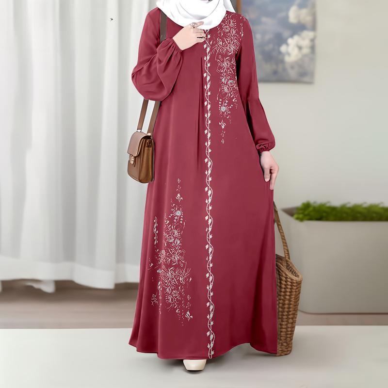 Исламская одежда, модная и элегантная, из синтетического хлопка, с круглым вырезом, удобная, исламские платья, женская одежда, вечерняя больших размеров 5XL
Исламская одежда, модная и элегантная, из синтетического хлопка, с круглым вырезом, удобная, исламские платья, женская одежда, вечерняя больших размеров 5XL