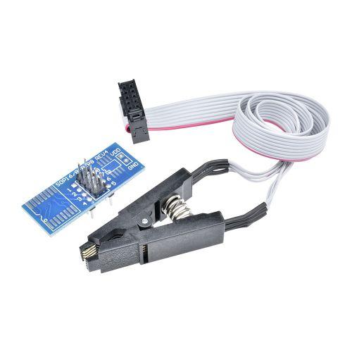WCH341A 24 25 Series EEPROM Flash BIOS USB Programmer Module SOIC8 SOP8 Test Clip For EEPROM 93CXX / 25CXX / 24CXX DIY KIT
WCH341A 24 25 Series EEPROM Flash BIOS USB Programmer Module SOIC8 SOP8 Test Clip For EEPROM 93CXX / 25CXX / 24CXX DIY KIT