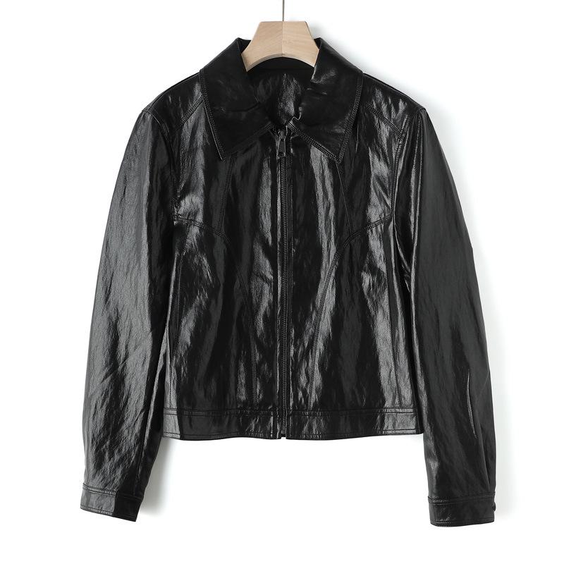 No Returns: Yadan Retro Leather Lapel Jacket - Short Length for Petites, Regular Shoulder XL
No Returns: Yadan Retro Leather Lapel Jacket - Short Length for Petites, Regular Shoulder XL