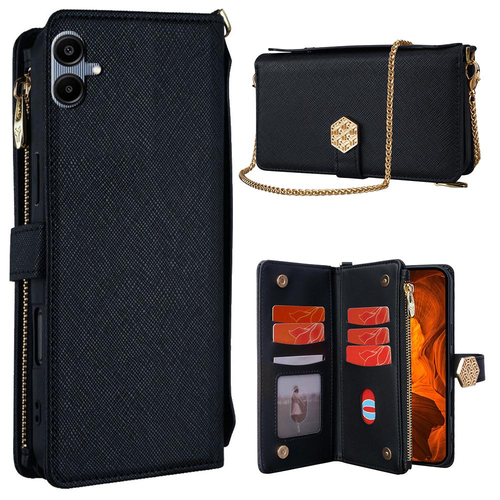 For Samsung Galaxy A06 4G Case Cross Texture PU Leather+TPU Wallet Phone Cover with Strap A
For Samsung Galaxy A06 4G Case Cross Texture PU Leather+TPU Wallet Phone Cover with Strap A