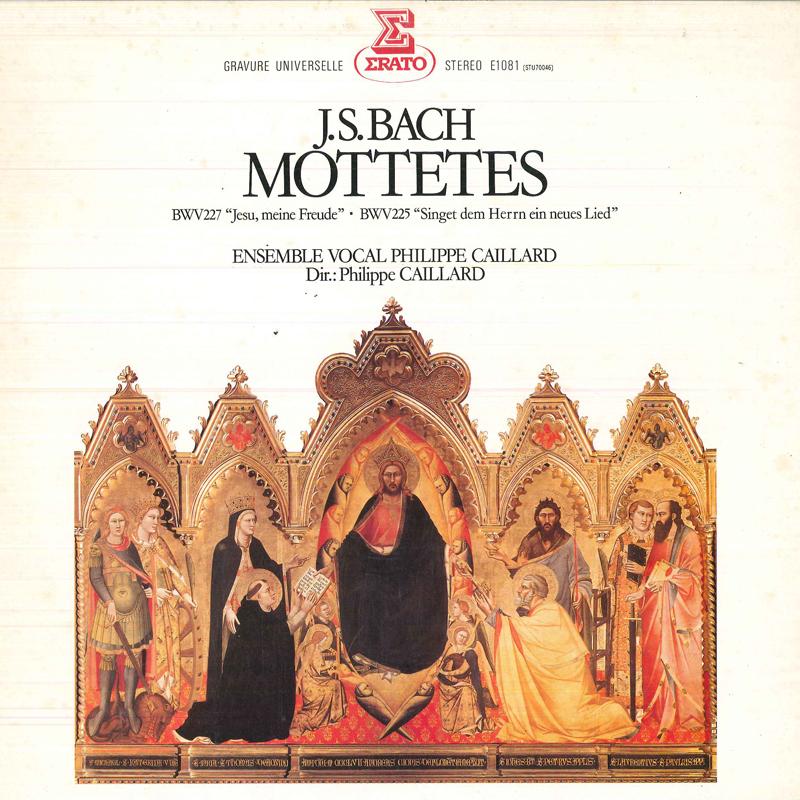 LP Record PHILIPPE CAILLARD,ENSEMBLE VOCAL PH - J.s.bach Mottetes Bwv227 jesu, Mei E1081 ERATO 1980 Japan Classical Used
LP Record PHILIPPE CAILLARD,ENSEMBLE VOCAL PH - J.s.bach Mottetes Bwv227 jesu, Mei E1081 ERATO 1980 Japan Classical Used