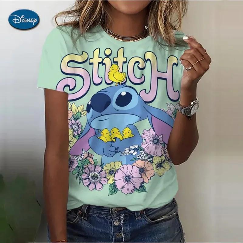 Літні футболки Disney Lilo Stitch з 3D-принтом 2024 року для жінок, милі літні футболки для леді, повсякденні футболки з круглим вирізом і стібком XL
Літні футболки Disney Lilo Stitch з 3D-принтом 2024 року для жінок, милі літні футболки для леді, повсякденні футболки з круглим вирізом і стібком XL