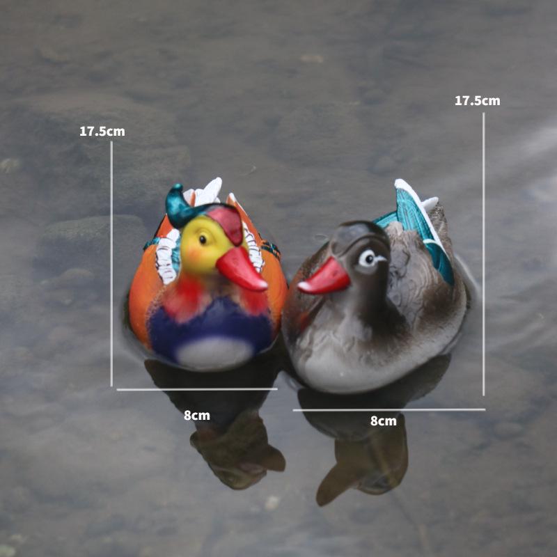 Colored Mandarin Ducks Water Flow Ornaments for Fish Tank or Pond - Resin Statues
Colored Mandarin Ducks Water Flow Ornaments for Fish Tank or Pond - Resin Statues