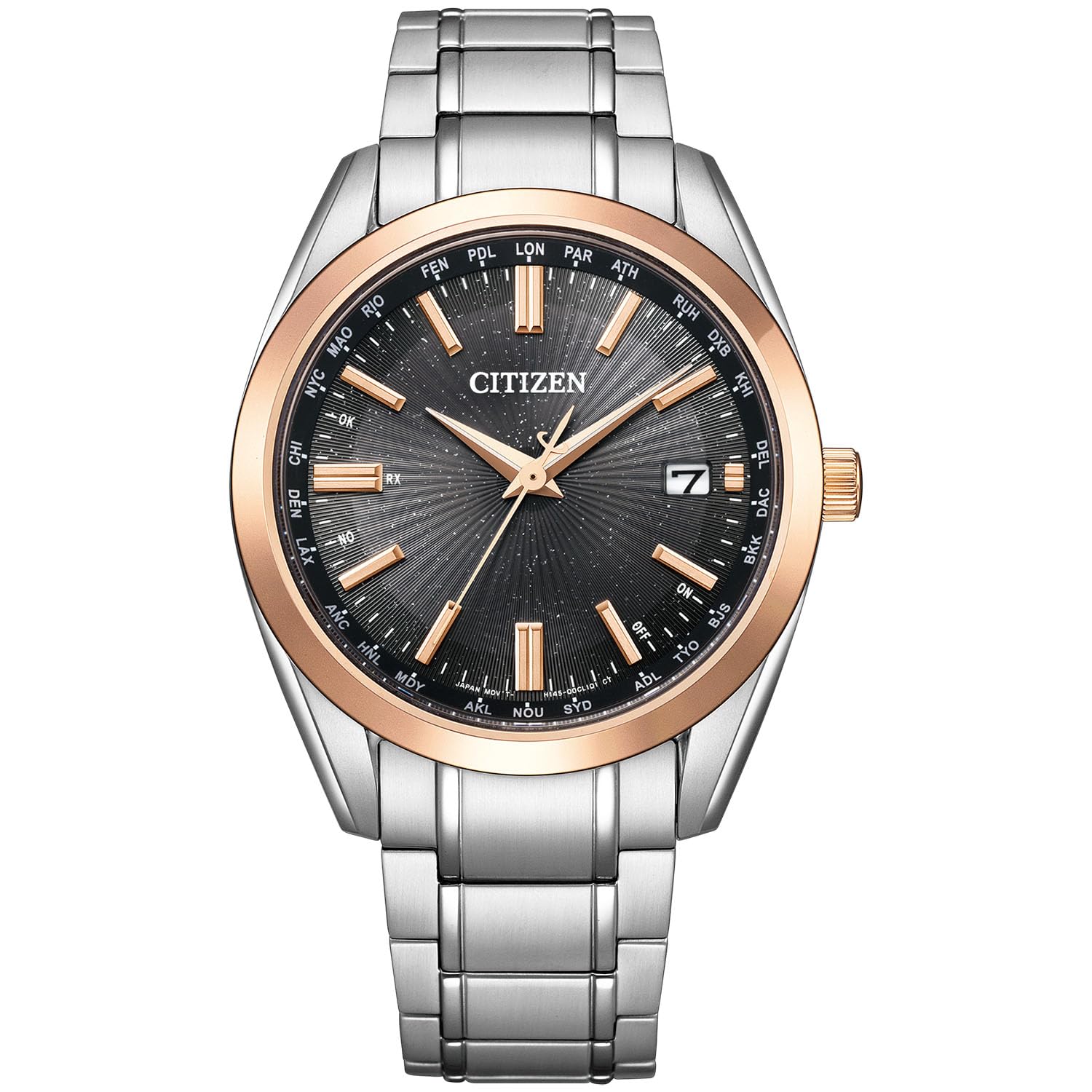 Citizen Kizashi Collection Eco-Drive Titanium Radio-Controlled Watch CB0264-55E Men s Silver Pink Gold Black Waterproof Limited Edition
Citizen Kizashi Collection Eco-Drive Titanium Radio-Controlled Watch CB0264-55E Men s Silver Pink Gold Black Waterproof Limited Edition