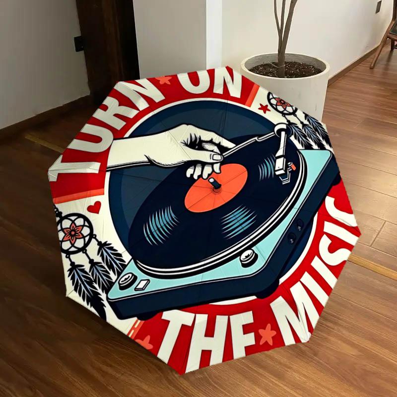 Turn On the Music: Dreamcatcher-Inspired Vinyl Record Player with Automatic Opening Umbrella - Portable Folding Design, Outdoor, Ideal Gift
Turn On the Music: Dreamcatcher-Inspired Vinyl Record Player with Automatic Opening Umbrella - Portable Folding Design, Outdoor, Ideal Gift