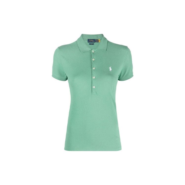 Polo Ralph Lauren Solid Color Logo Embroidered Button Short Sleeve Polo Shirt Women tops Green 211870236-005 XS
Polo Ralph Lauren Solid Color Logo Embroidered Button Short Sleeve Polo Shirt Women tops Green 211870236-005 XS