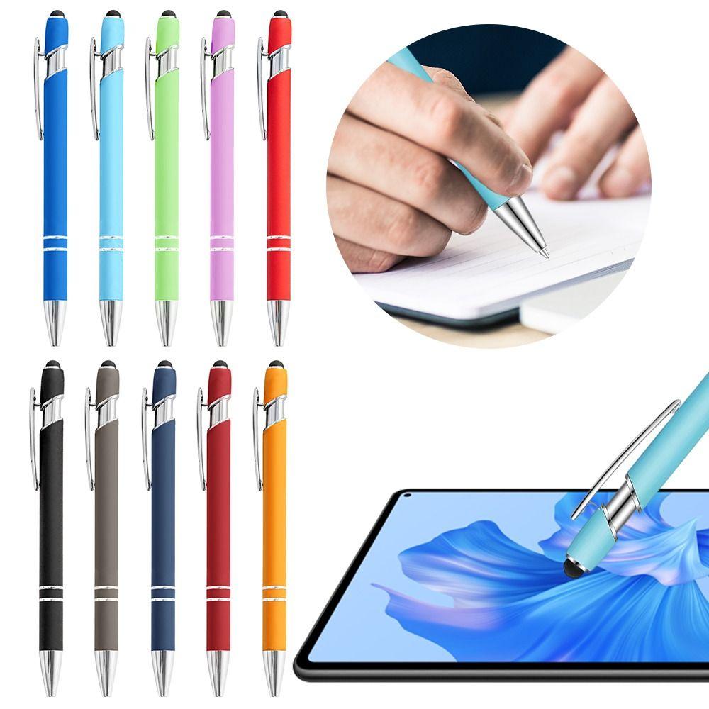 5PCS Press Type Touch Screen Pen Universal Capacitive Stylus High Quality Ballpoint Pen Students
5PCS Press Type Touch Screen Pen Universal Capacitive Stylus High Quality Ballpoint Pen Students