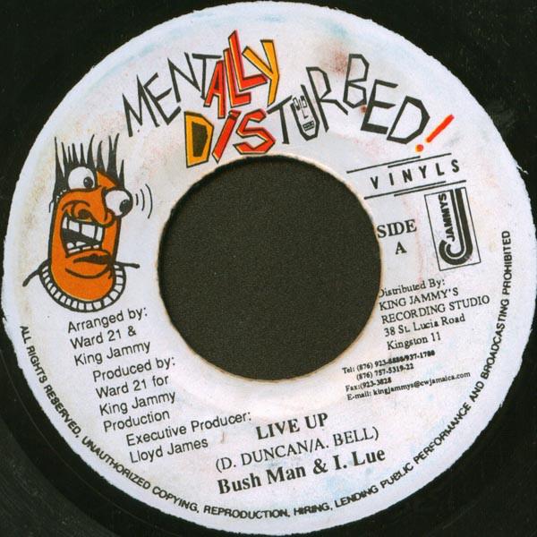 7inch Record BUSHMAN & I LUE - Live Up NONE Mentally Distur 2000 Jamaica Reggae, Ska & Dub Used
7inch Record BUSHMAN & I LUE - Live Up NONE Mentally Distur 2000 Jamaica Reggae, Ska & Dub Used