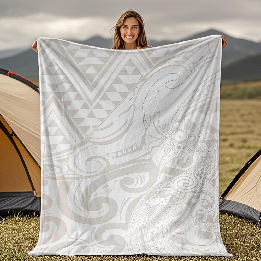 New Zealand All-White Maori Tribal Sofa, Bed, Car, Office, Camping - A Gift Idea for All Seasons, Perfect Throw Blanket for Trav 70x100cm
New Zealand All-White Maori Tribal Sofa, Bed, Car, Office, Camping - A Gift Idea for All Seasons, Perfect Throw Blanket for Trav 70x100cm