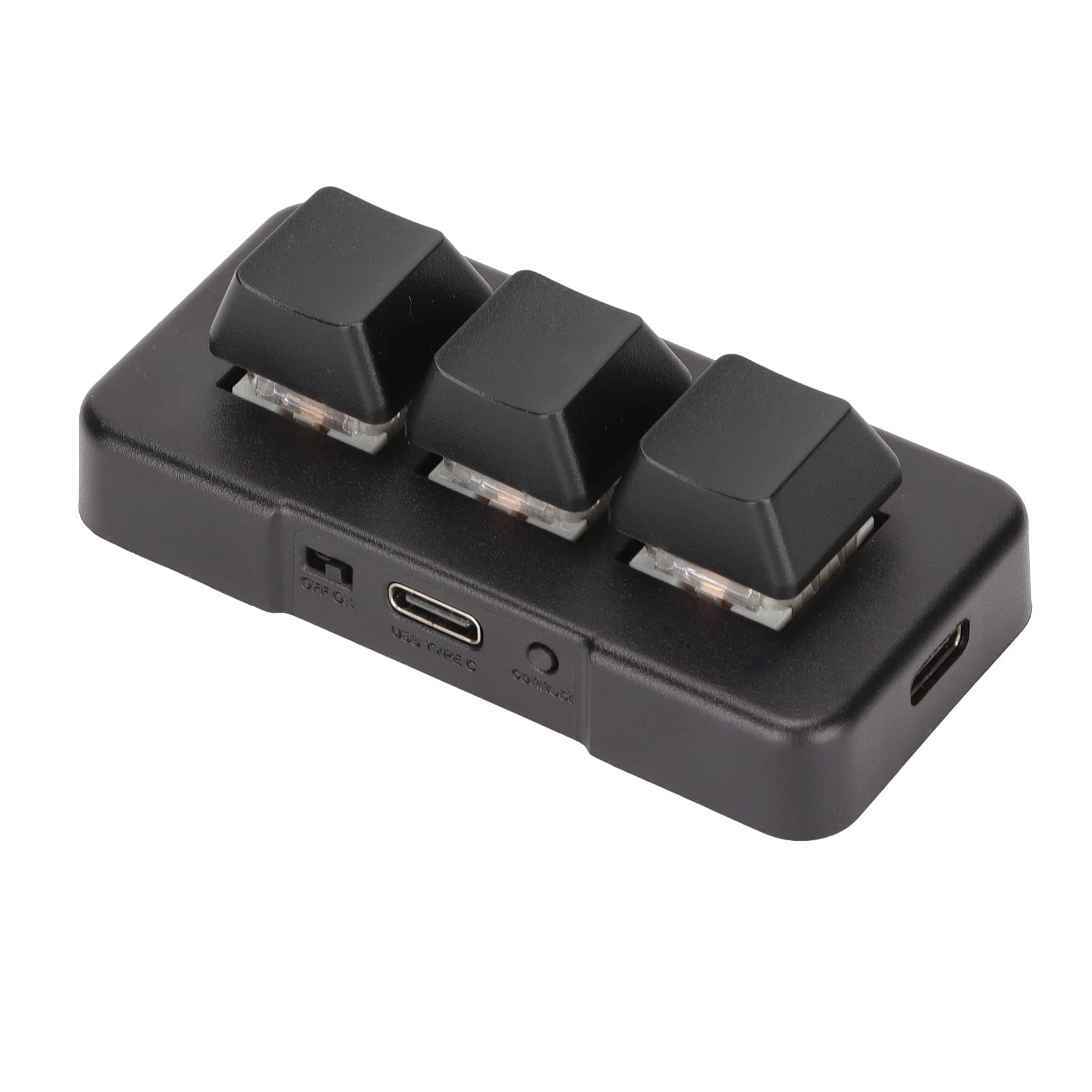 Міні-3-клавішна механічна ігрова клавіатура з USB RGB Міні-програмована макро-клавіатура OSU HID DIY Keyboard Клавіатура, підсвічування, (Чорний) чорний
Міні-3-клавішна механічна ігрова клавіатура з USB RGB Міні-програмована макро-клавіатура OSU HID DIY Keyboard Клавіатура, підсвічування, (Чорний) чорний