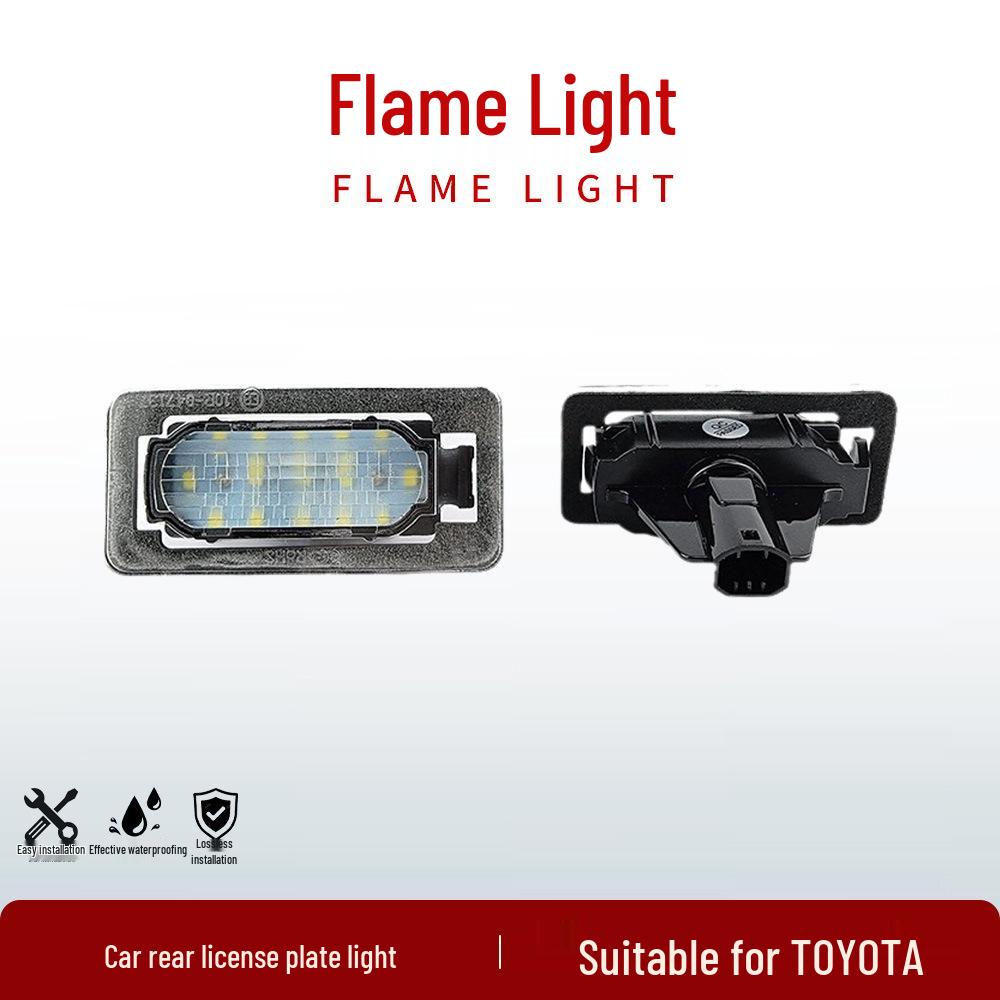 LED License Plate Lights for Toyota Corolla (2014-2020) - Available Now
LED License Plate Lights for Toyota Corolla (2014-2020) - Available Now