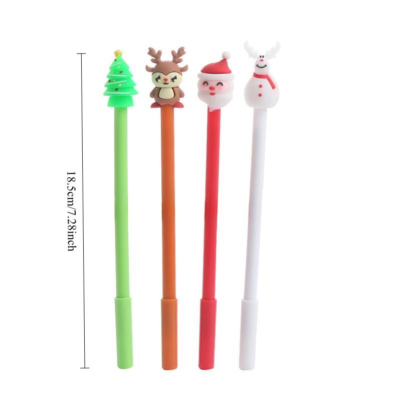 2Pcs Christmas Themed Gel Pen Cute Design Pen Smooth Writing Stationery Xmas Gift for Xmas Gift School Office Supplies Prize Gift Writing Tools Random style 2Pcs
2Pcs Christmas Themed Gel Pen Cute Design Pen Smooth Writing Stationery Xmas Gift for Xmas Gift School Office Supplies Prize Gift Writing Tools Random style 2Pcs