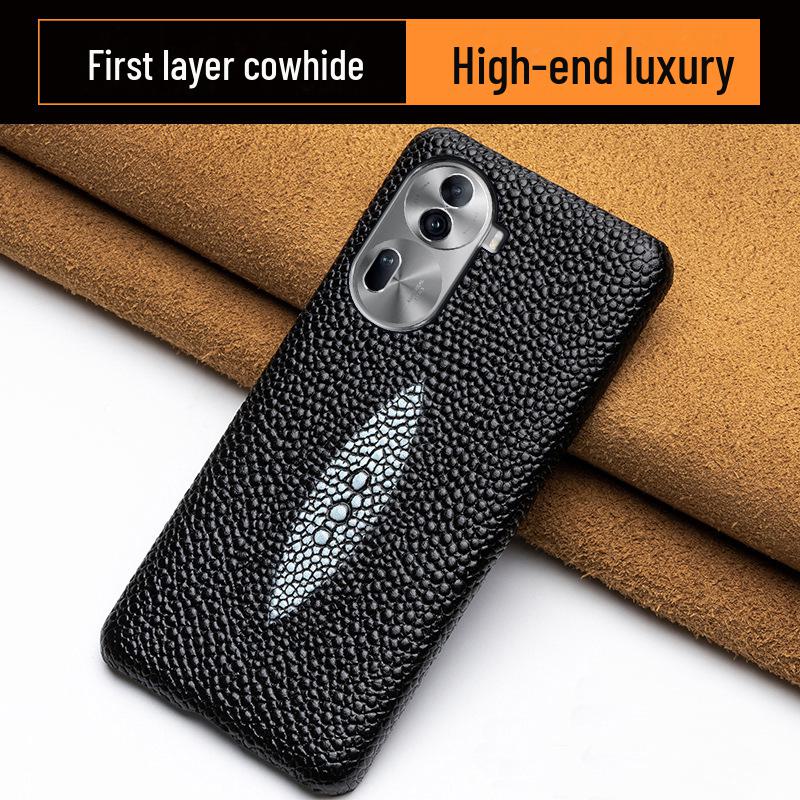 Half-Cover Genuine Leather Protective Case for OPPO Reno11/Reno11 Pro with Pearl Fish Pattern Reno 9 Pro чорний
Half-Cover Genuine Leather Protective Case for OPPO Reno11/Reno11 Pro with Pearl Fish Pattern Reno 9 Pro чорний
