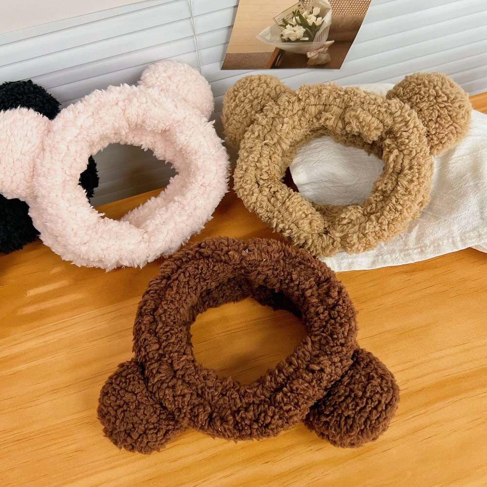 Hair Turban Cartoon Ear Shape Hair Accessories Plush Headband Bear Ears Headband Wash Face Hairband
Hair Turban Cartoon Ear Shape Hair Accessories Plush Headband Bear Ears Headband Wash Face Hairband