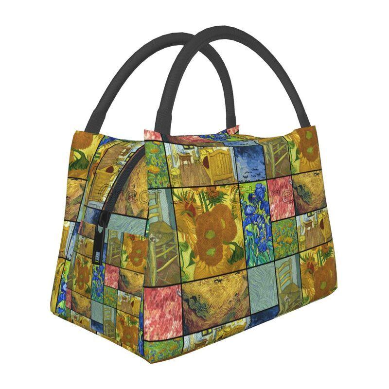 Van Gogh Starry Sky Night Thermal Lunch Bag for Women Reusable Portable Waterproof Insulated Lunch Box for Travel Picnic Work
Van Gogh Starry Sky Night Thermal Lunch Bag for Women Reusable Portable Waterproof Insulated Lunch Box for Travel Picnic Work