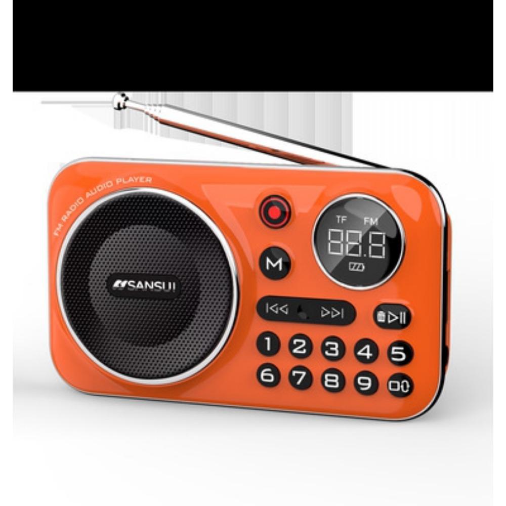 Bluetooth-карта U-диск Радио для пожилых людей Портативный музыкальный плеер Walkman Динамик Кольцо оранжевый
Bluetooth-карта U-диск Радио для пожилых людей Портативный музыкальный плеер Walkman Динамик Кольцо оранжевый