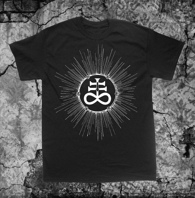 230 Gsm 100% Cotton Leviathan Cross T Shirt Punk Diy Occult Gothic Satan Goat S Head Baphomet Pentagram Satanic Goat Skull Voodoo Metal Witchcraft Wic XXS чорний
230 Gsm 100% Cotton Leviathan Cross T Shirt Punk Diy Occult Gothic Satan Goat S Head Baphomet Pentagram Satanic Goat Skull Voodoo Metal Witchcraft Wic XXS чорний
