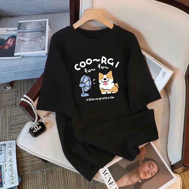 Soft Cuteness Alert Korean Style T Shirt Cute Fun Pattern Print Loose Short Sleeve White Top for Women Casual Summer Clothing 4XL
Soft Cuteness Alert Korean Style T Shirt Cute Fun Pattern Print Loose Short Sleeve White Top for Women Casual Summer Clothing 4XL