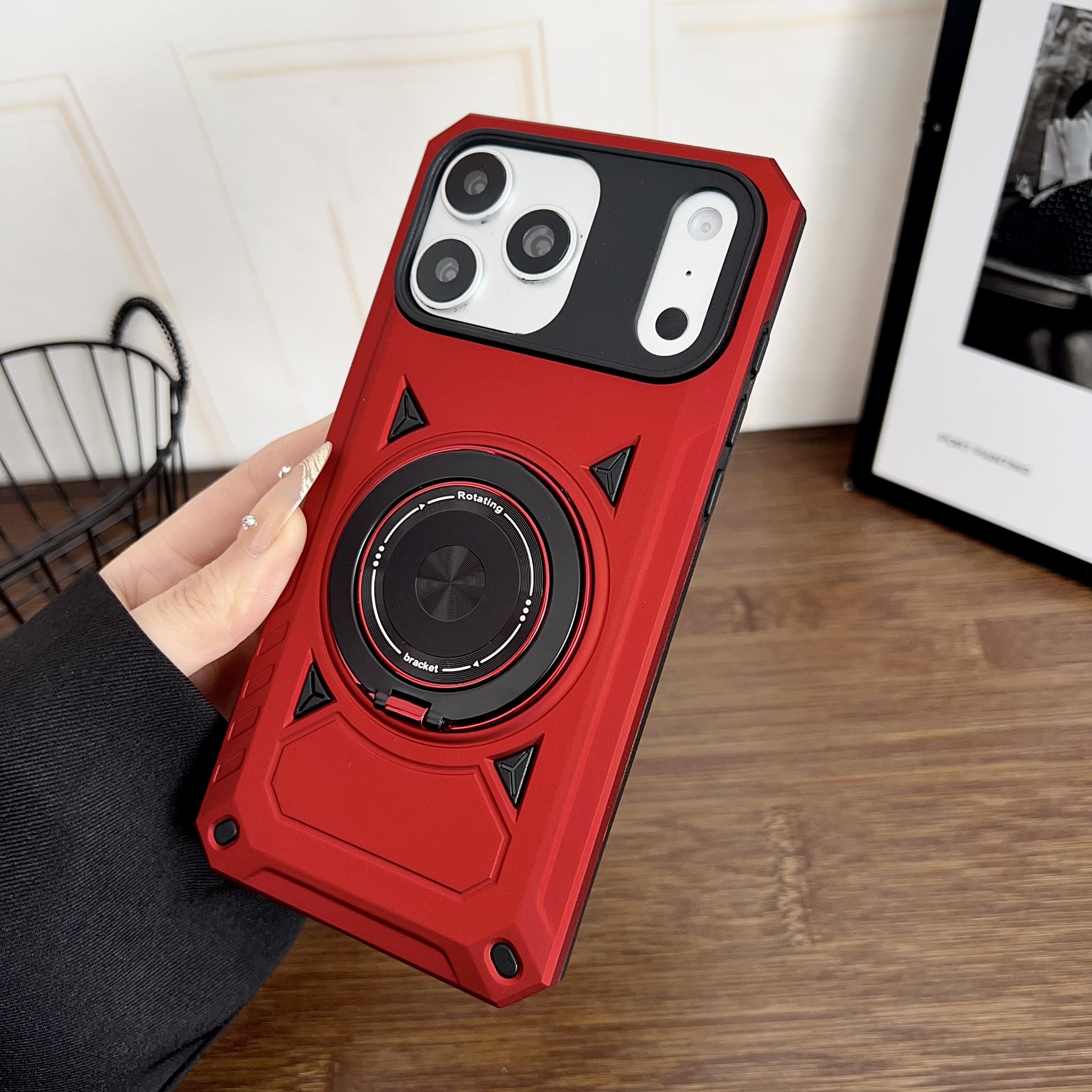 Rugged Armor Ring Stand Holder Case For iPhone 17 16 Plus 15 14 13 Pro Max Military Grade Shockproof Hidden Bracket Phone Cover iPhone 15
Rugged Armor Ring Stand Holder Case For iPhone 17 16 Plus 15 14 13 Pro Max Military Grade Shockproof Hidden Bracket Phone Cover iPhone 15