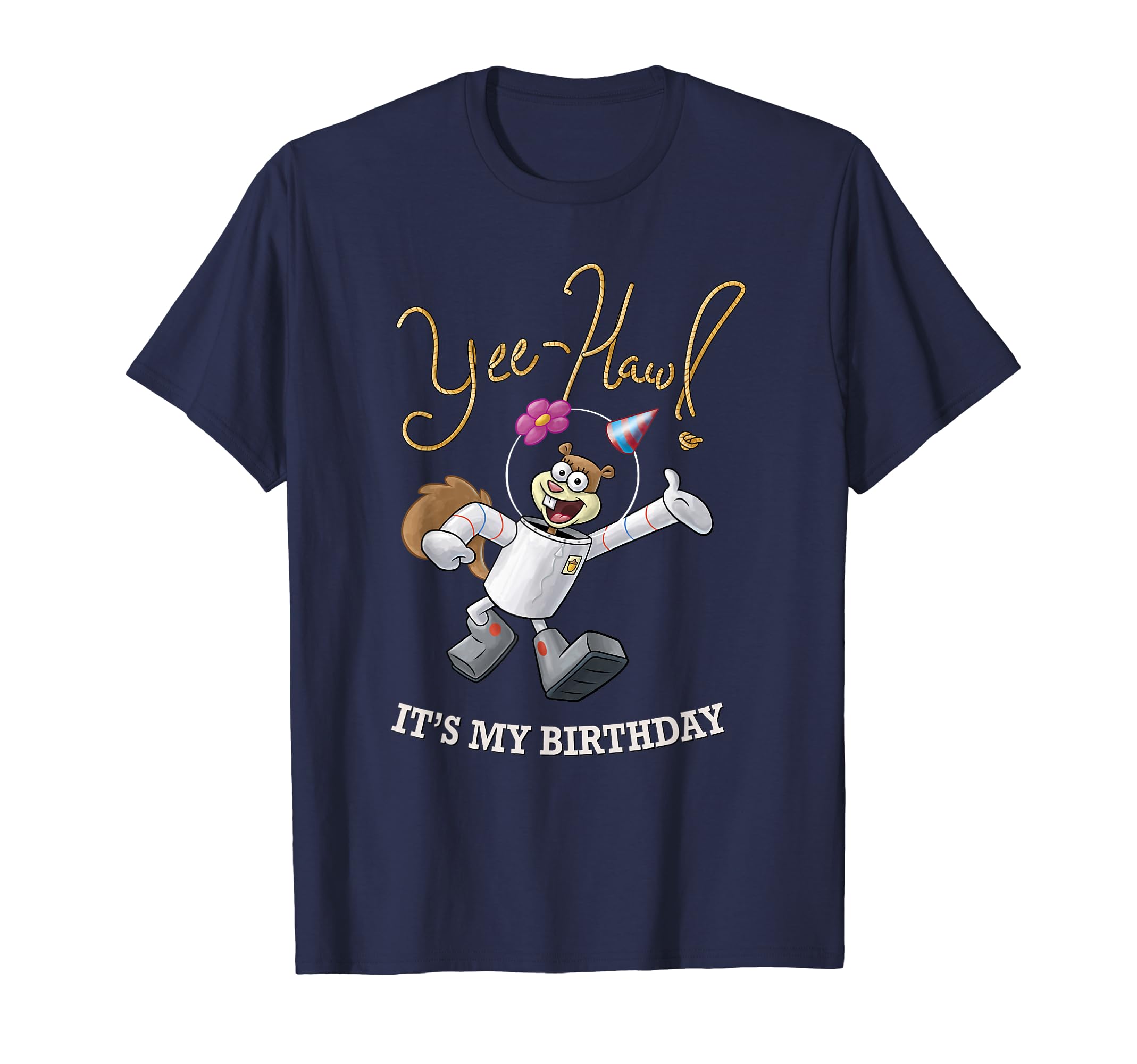 SpongeBob SquarePants Sandy Yeah! It s My Birthday T-Shirt
SpongeBob SquarePants Sandy Yeah! It s My Birthday T-Shirt