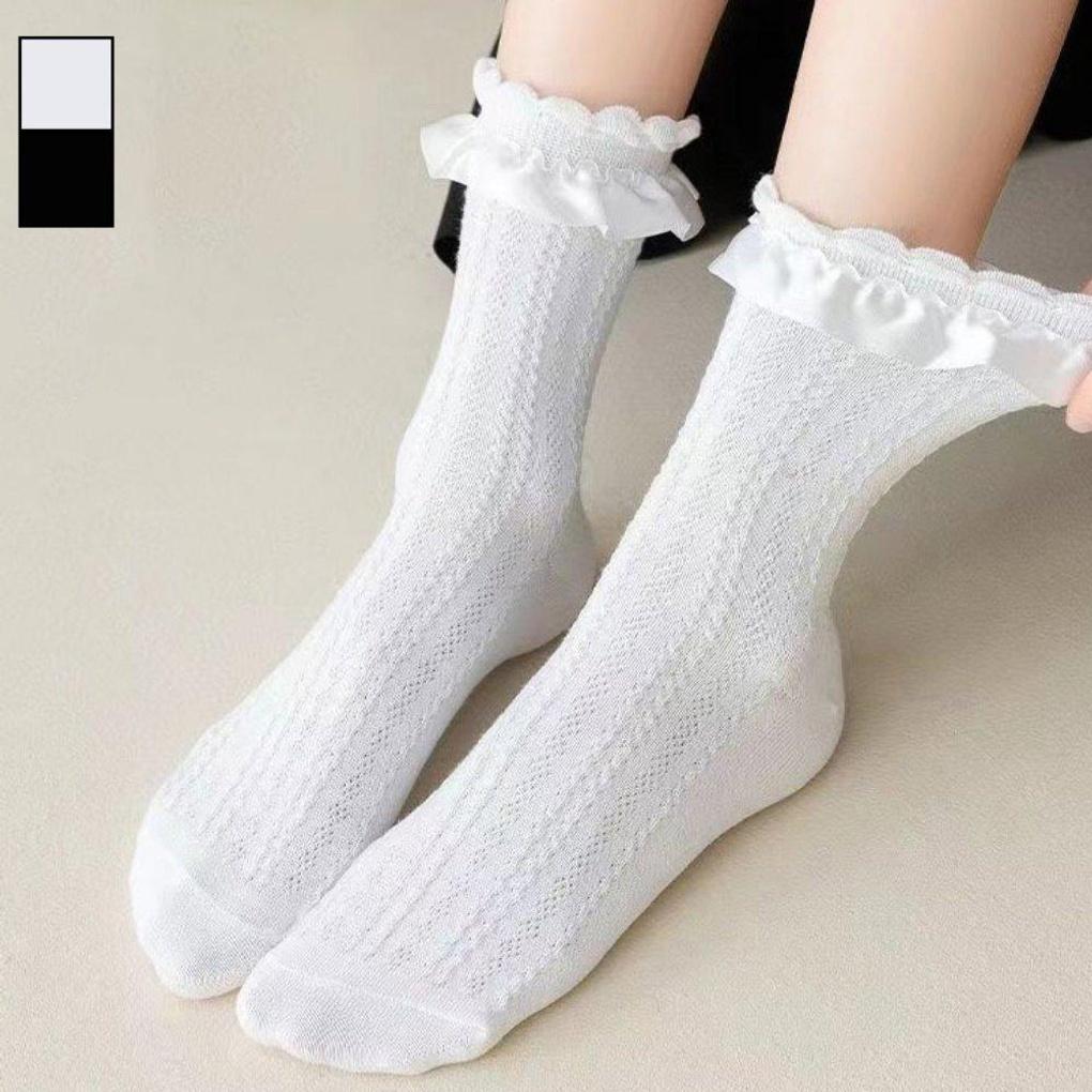 Women s Daily Ankle Lace Mid-Calf Socks
Women s Daily Ankle Lace Mid-Calf Socks