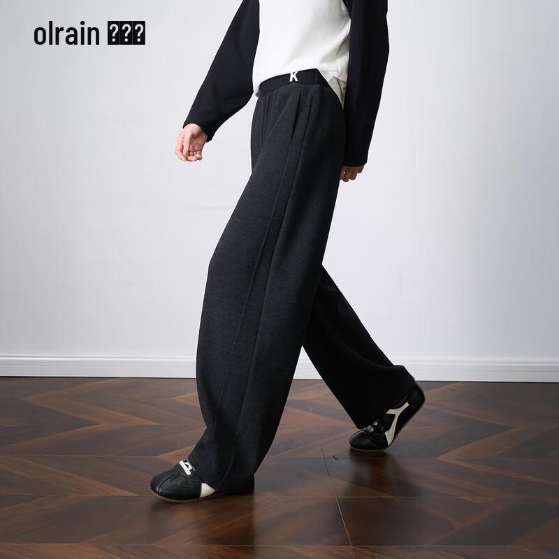 Olrain Women s Winter Letter Embroidered Fleece-Lined Knit Pants L
Olrain Women s Winter Letter Embroidered Fleece-Lined Knit Pants L