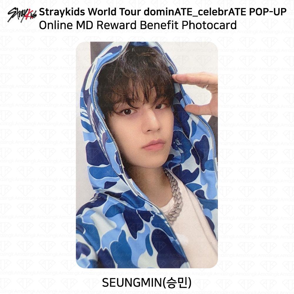 Stray Kids Світовий тур DominATE_celebrATE Онлайн MD Винагорода Пільга Фотокартка KPOP Seungmin
Stray Kids Світовий тур DominATE_celebrATE Онлайн MD Винагорода Пільга Фотокартка KPOP Seungmin